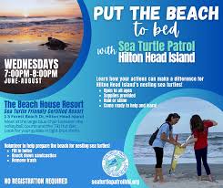 Put The Beach To Bed With Sea Turtle Patrol Event